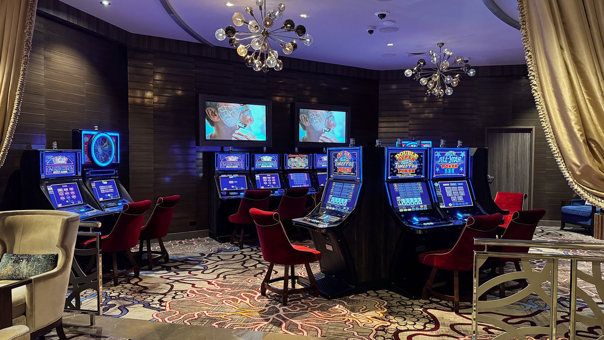 image of new Video Poker Lounge in the Infinity High Limit room at GSR
